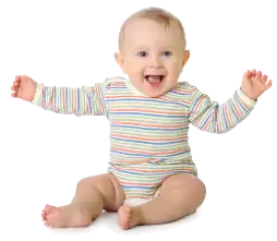 Smiling baby
