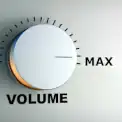 Volume control set to max
