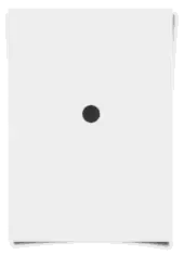 Paper with a black dot in the center